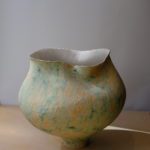 Pale Green and Orange